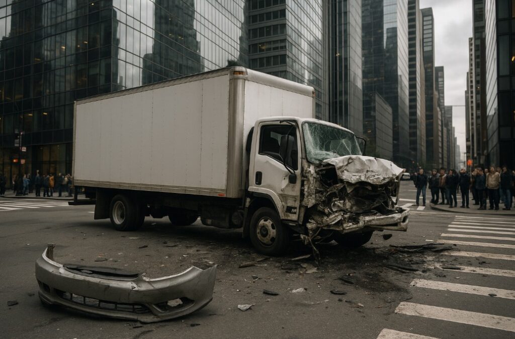 delivery truck accident san francisco