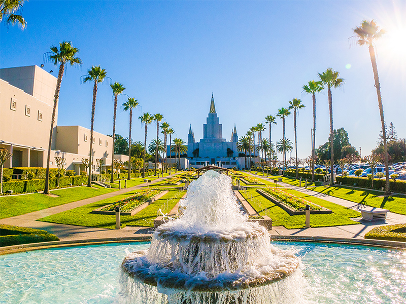 photo of fountain in montclair