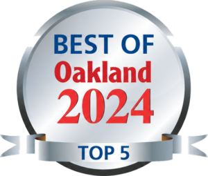 Best of Oakland 2024 Top 5 award badge